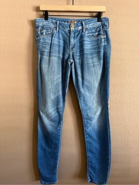 MOTHER The Looker Rancho Diablo Mid-Rise Skinny Jeans Size 28